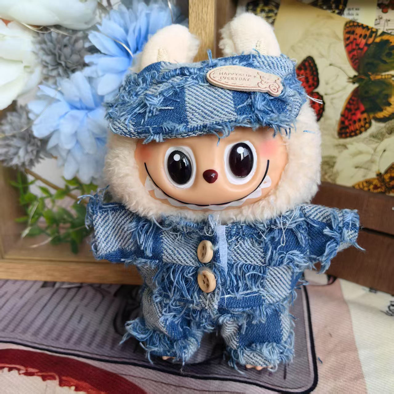 Wholesale Doll clothes for three generations,  circus clown fashion brand cute cartoon